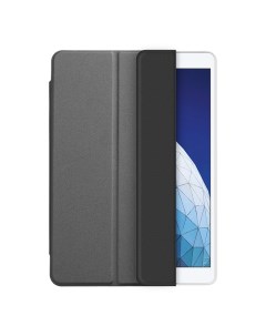 Чехол подставка Wallet Onzo Basic для планшета Apple iPad Air 10 5 2019 экокожа серый 88058 Deppa