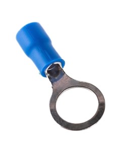Наконечник НКИ кольцевой изолированный 1 5 мм 2 5 мм латунь луженый под опрессовку синий VR2 8 08 00 Rexant
