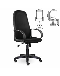 Кресло офисное Praktik EX 279 черный 532021 Brabix