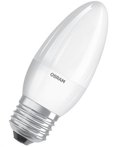 Лампа светодиодная E27 свеча 10Вт 6500K холодный свет 800лм 4058075579590 Ledvance