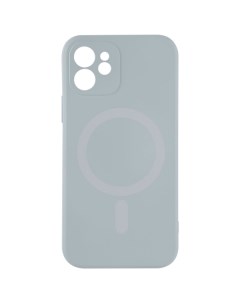 Чехол накладка MagSafe для смартфона Apple iPhone 12 Pro термополиуретан серая УТ000029283 Barn&hollis