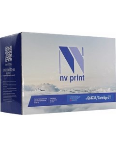 Картридж лазерный NV Q6473A 711M Q6473A 711 пурпурный 4000 страниц совместимый для LJC 3505 3505x 35 Nv print