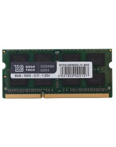 Память DDR3L SODIMM 8Gb 1600MHz CL11 1 35 В BTD3LNB 1600 CL11 8GN Bulk OEM Basetech