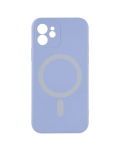 Чехол накладка MagSafe для смартфона Apple iPhone 12 термополиуретан фиолетовая УТ000029278 Barn&hollis