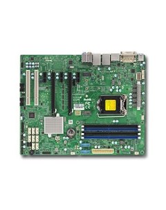 Материнская плата X11SAE 1xSocket1151 iC236 4xDDR4 2PCI Ex16 1xM 2 PCI E 8SATA3 RAID 0 1 5 10 7 1 ch Supermicro