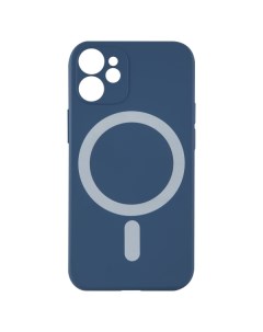 Чехол накладка MagSafe для смартфона Apple iPhone 12 Pro термополиуретан синяя УТ000029293 Barn&hollis