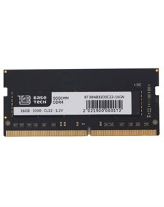 Память DDR4 SODIMM 16Gb 3200MHz CL22 1 2 В BTD4NB3200C22 16GN Bulk OEM Basetech