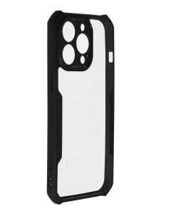 Чехол накладка для смартфона Apple 13 силикон прозрачный черный УТ000028568 Xundd