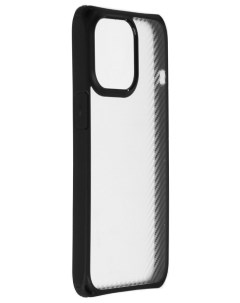 Чехол накладка для смартфона Apple iPhone 13 Pro силикон прозрачный черный УТ000028569 Xundd