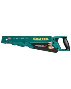 Ножовка по дереву Alligator Fine 11, длина полотна 450 мм (15203-40) Kraftool