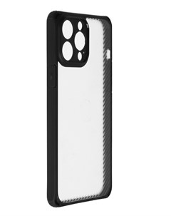 Чехол накладка для смартфона Apple iPhone 13 Pro Max силикон прозрачный черный УТ000028570 Xundd