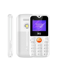 Мобильный телефон 1853 Life 1 77 TFT 32Mb RAM 32Mb 2 Sim 600 мА ч micro USB белый Bq