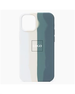 Чехол накладка для смартфона Apple iPhone 12 Pro Max green rainbow 129629 Org
