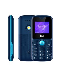 Мобильный телефон 1853 Life 1 77 TFT 32Mb RAM 32Mb 2 Sim 600mAh micro USB синий голубой Bq