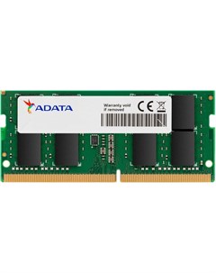 Память DDR4 SODIMM 8Gb 3200MHz CL22 1 2 В AD4S32008G22 SGN Adata