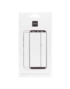 Защитное стекло Clean Line для экрана смартфона Samsung SM A035 Galaxy A03 Full screen черная рамка  Activ