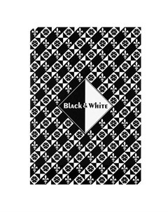 Папка для эскизов планшет 30 листов 210х297 мм 160г м склейка картон Черный и белый белый черный ПЛ  Лилия холдинг