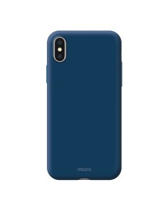Чехол Air Case для смартфона Apple iPhone XS Max поликарбонат синий 83367 Deppa