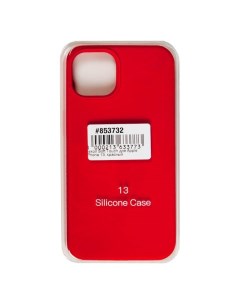 Чехол для смартфона Apple iPhone 13 красный 853732 Soft touch