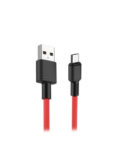 Кабель USB Micro USB 2A 1м красный Superior style X29 6957531089759 Hoco