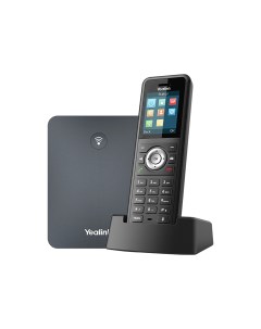VoIP телефон W79P 10 SIP аккаунтов цветной дисплей DECT черный база W70B трубка W59R W79P Yealink