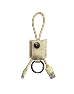 Кабель Lightning 8 pin USB 2 1A 30см золотистый Moss Series RC 079i 663636 Remax