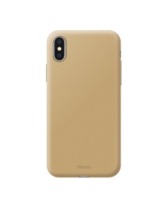 Чехол Air Case для смартфона Apple iPhone XS Max золотистый 83364 Deppa
