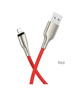 Кабель Lightning 8 pin USB 2 4A 1м красный BX45 УТ 00010745 Borofone