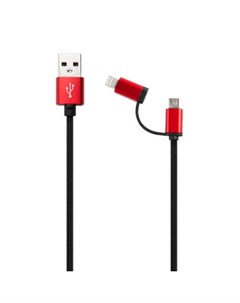 Кабель USB Lightning 8 pin 1м черный УТ000017254 Red line