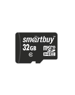 Карта памяти 32Gb microSDHC LE Class 10 адаптер Smartbuy