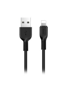 Кабель USB Lightning Snowy Spirit 2m чёрный X20 Hoco