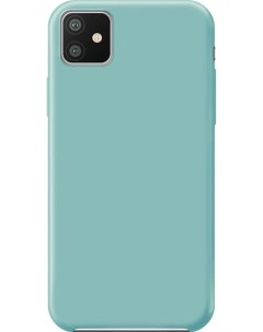 Чехол Liquid Silicone Case для смартфона Apple iPhone 11 Pro Max полиуретан мятный 87316 Deppa