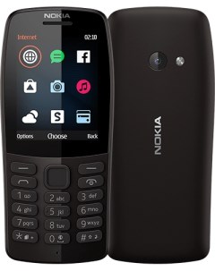 Мобильный телефон 210 2 4 320x240 TFT MediaTek MT6260A 16Mb RAM 16Mb BT 1xCam 2 Sim 1 02 А ч micro U Nokia