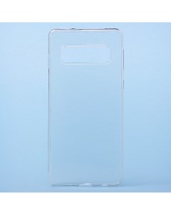 Чехол накладка для смартфона Samsung SM G973 Galaxy S10 силикон прозрачный 95530 Ultra slim