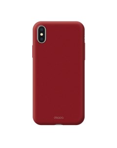 Чехол Air Case для смартфона Apple iPhone XS Max поликарбонат красный 83365 Deppa