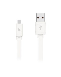 Кабель USB USB Type C X5 Bamboo 1м белый X5 Hoco