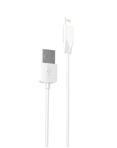 Кабель USB Lightning Rapid 1m белый X1 Hoco