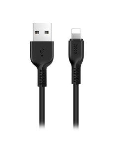 Кабель USB Lightning Easy 1m чёрный X13 Hoco