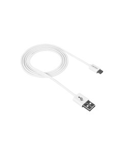 Кабель USB Micro USB 1 м белый CNE USBM1W Canyon