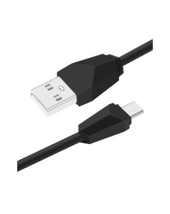 Кабель USB Type C USB 2 4A 1м черный Flow EX K 1297 Exployd