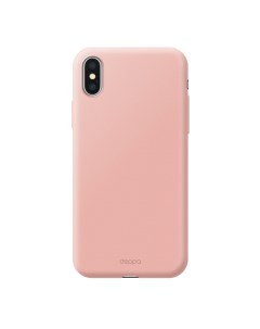 Чехол Air Case для смартфона Apple iPhone XS Max поликорбонат розовое золото 83366 Deppa