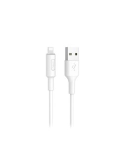 Кабель USB Lightning 8 pin 2A 1м белый X25 6957531080114 Hoco