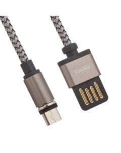 Кабель Micro USB 2 0 Bm USB 2 0 Am 2 1A 1м черный Gravity series RC 095m RC 095m Remax
