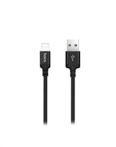 Кабель USB Lightning Times Speed 2m чёрный X14 Hoco