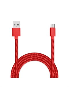 Кабель USB Micro USB быстрая зарядка 3A 2 м красный JA DC22 Jet.a