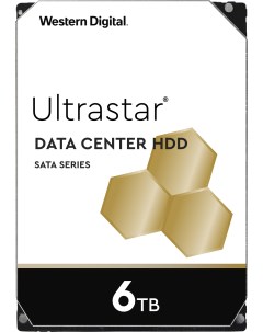 Жесткий диск HDD 6Tb Ultrastar DC HC310 3 5 7 2K 256Mb 512e SATA3 HUS726T6TALE6L4 0B36039 Western digital