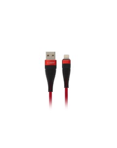 Кабель USB Lightning 8 pin 2 1A 1м красный CB 501 Cbr