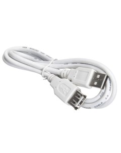 Кабель USB 2 0 Am USB 2 0 Af 1м белый NUSB 2 0A 1m pb wht Netko