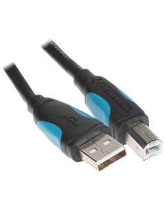 Кабель USB 2 0 Am USB 2 0 Bm 5м черный VAS A16 B500 Vention