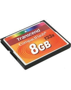 Карта памяти 8Gb CompactFlash 133X Transcend